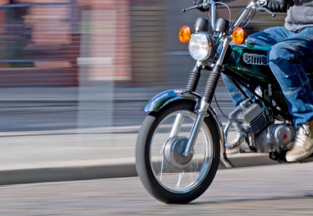 Ein Moped (Symbolbild)