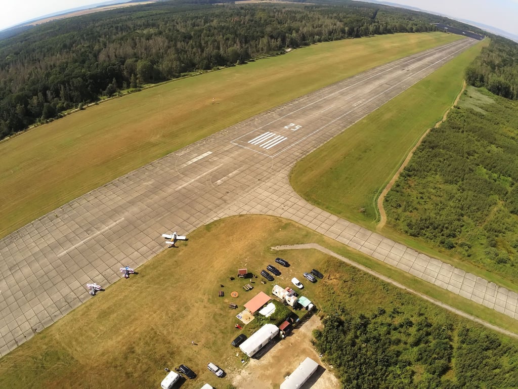 Der Flugplatz in Allstedt