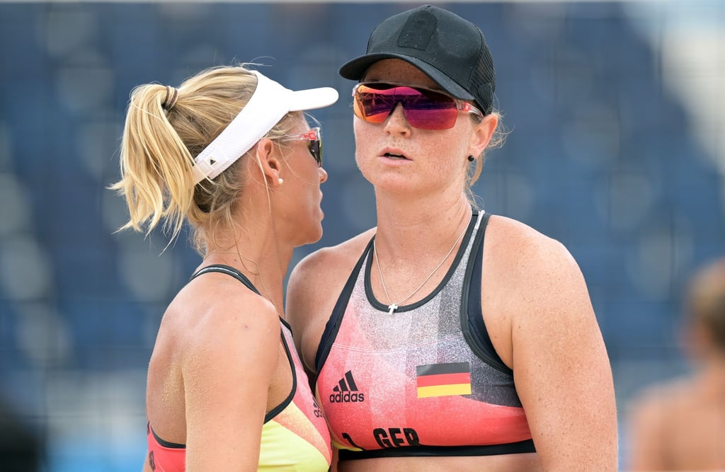 Einziges deutsches Duo beim World-Tour-Finale auf Sardinien: Karla Borger (l) und Julia Sude.