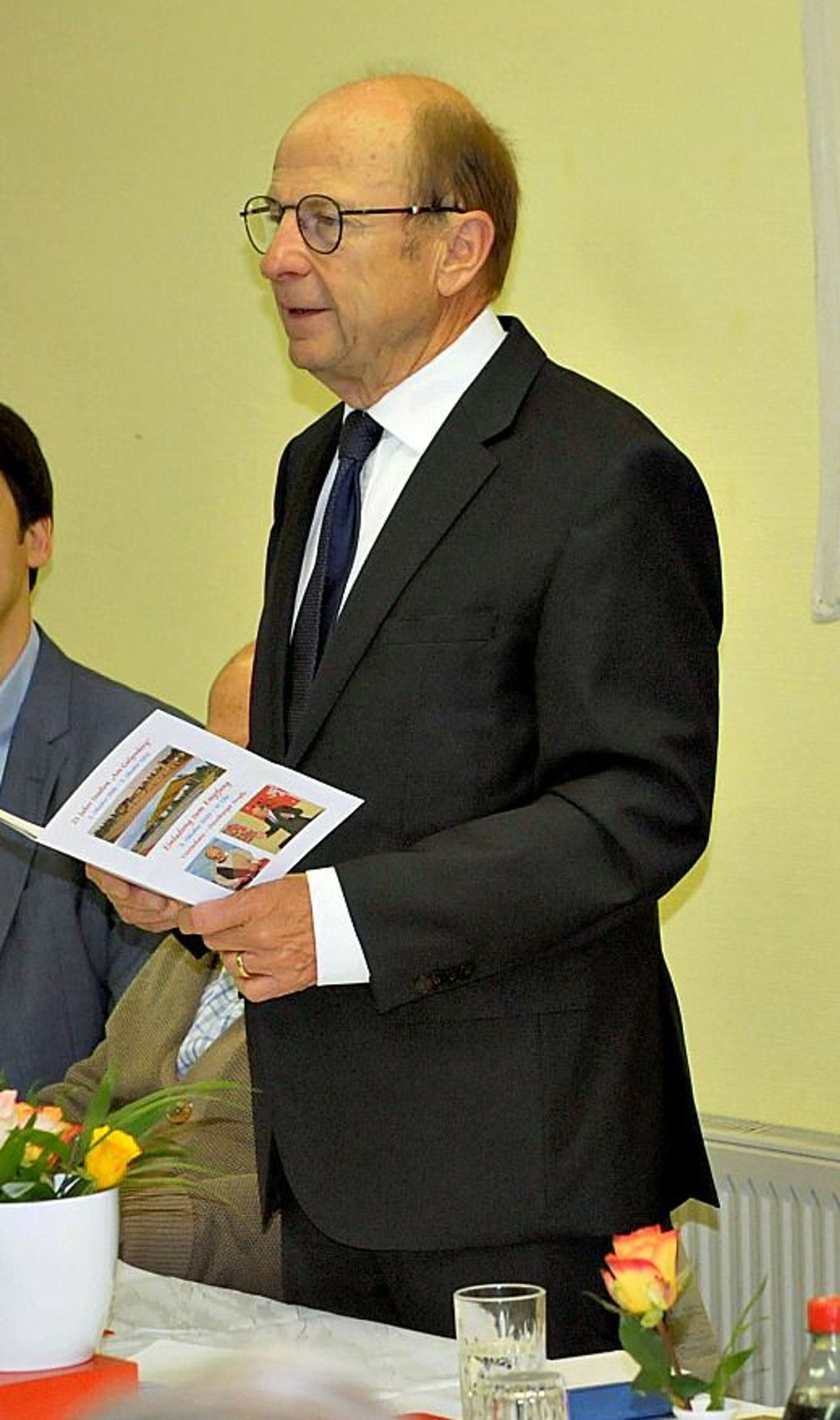 Stendals OB Klaus Schmotz war Schirmherr der Jubiläumsfeier.
