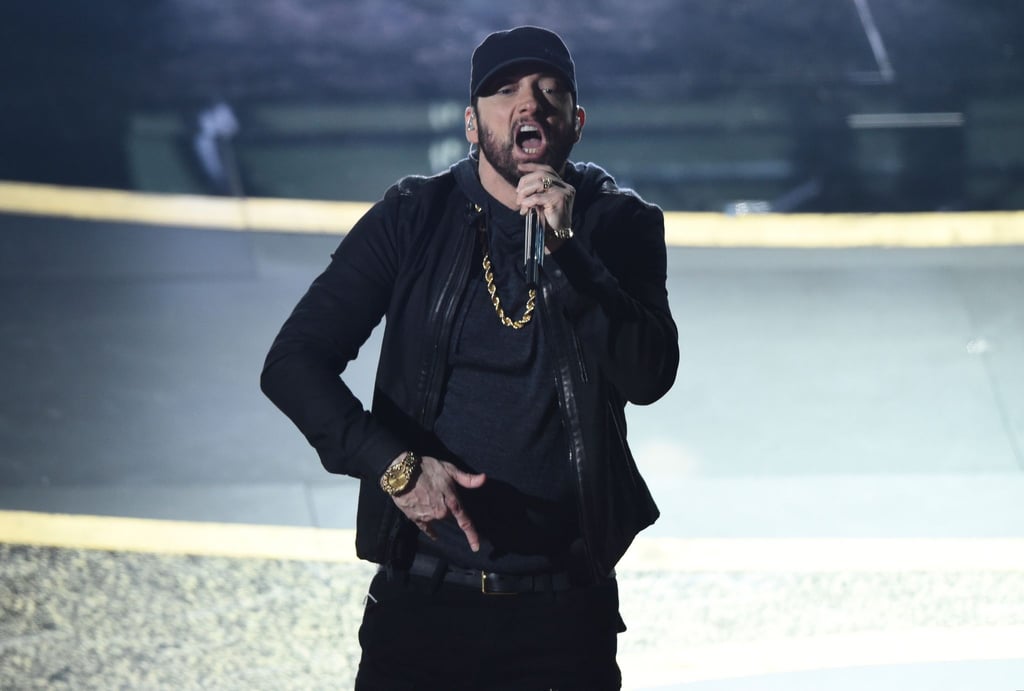 US-Rapper Eminem tritt bei der 92. Oscar-Verleihung im Dolby Theatre auf. (Archivbild)
