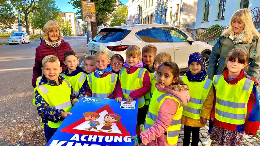 Raser vor der Kita: Kindergarten „Benjamin Blümchen“ in Bernburg will