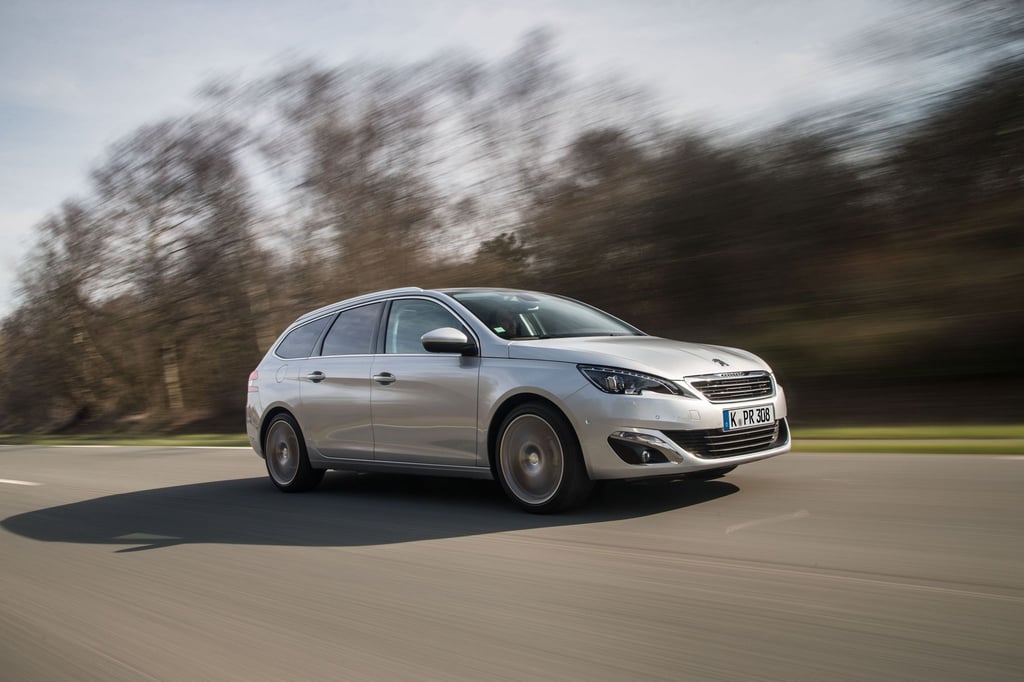 Kompakte Alternative aus Frankreich: Den 308 hat Peugeot über die Jahre unter anderem auch als Kombi names SW gebaut, der bis heute im Programm ist.