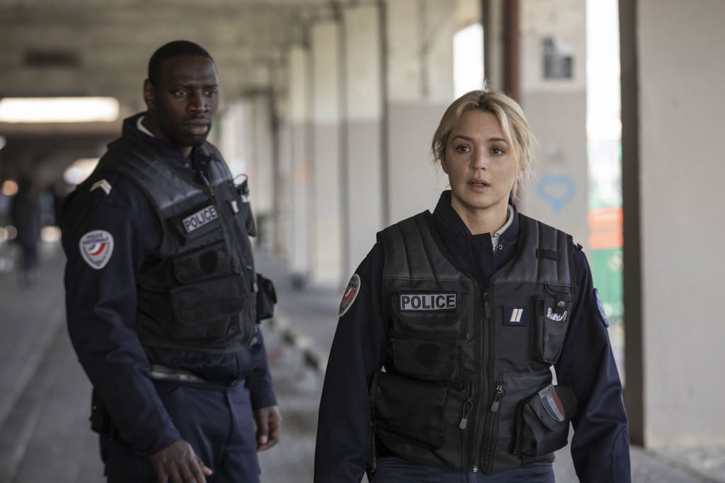 Virginie Efira als Virginie und Omar Sy als Aristide in einer Szene des Films "Bis an die Grenze".