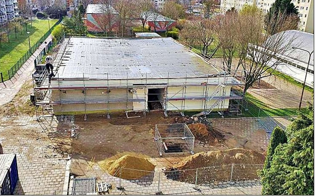Am Schulzentrum Nord in Staßfurt, hier die Mehrzweckhalle der Grundschule, kam es zu Verzögerungen wegen früherer Baufehler.