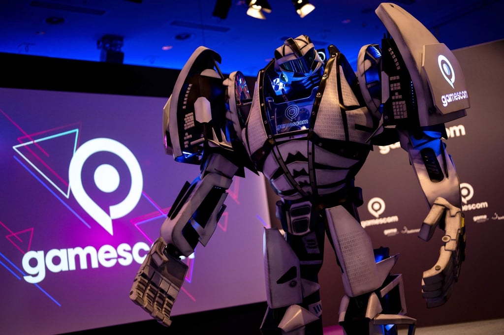 Maskottchen der Gamescom: Die Besucher sehen es nur auf Bildschirmen, denn pandemiebedingt ist die Spielemesse wie 2020 eine rein digitale Veranstaltung.