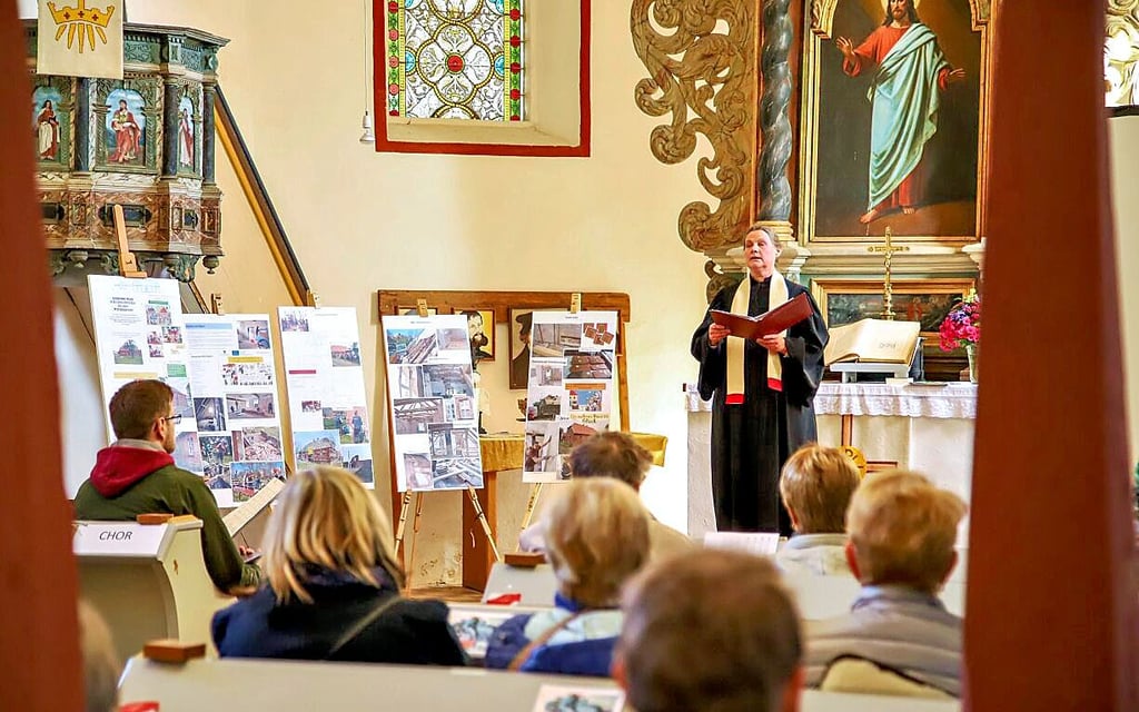 Pastorin Andrea John dankte den Spendern.