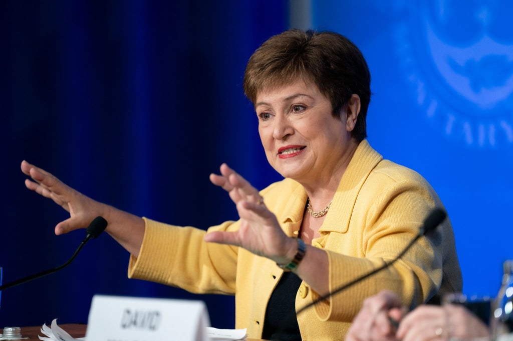 Kristalina Georgiewa darf als Direktorin des Internationalen Währungsfonds weitermachen.
