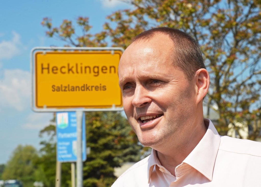 Hecklingens Bürgermeister Uwe Epperlein hatte sich mehr erhofft.