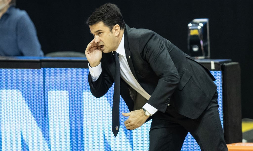 Siegte mit Alba Berlin gegen Frankfurt: Coach Israel Gonzalez.