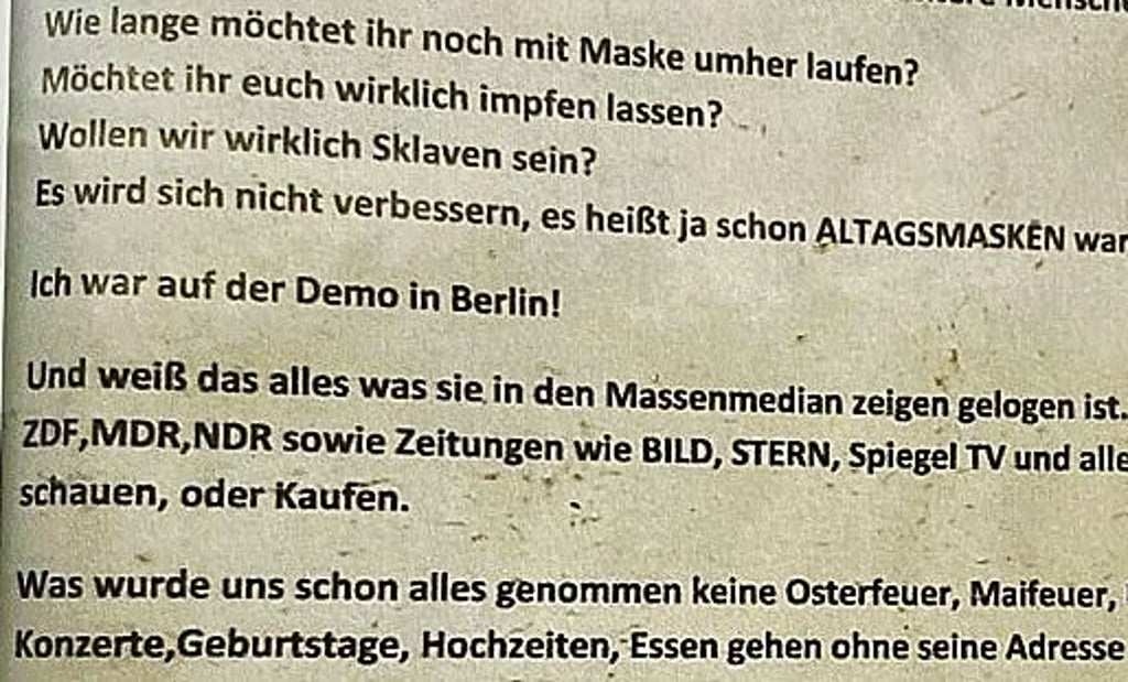 Mit einem Aushang hoffte der Hakeborner, weitere Gleichgesinnte im Ort zu finden.