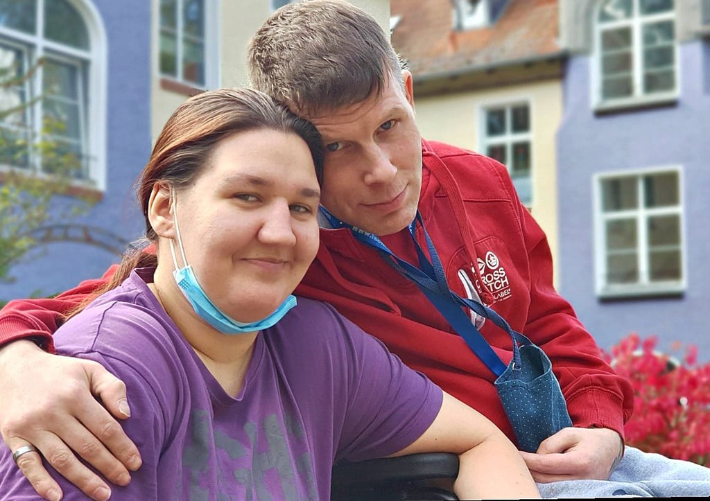 Frisch verliebt: Jara Großhennig und Marco Schröder