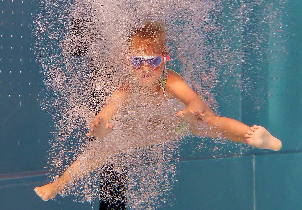 Sina Lucas (6) aus Gardelegen nahm am letzten Schwimmkurs der Badesaison 2021 in Zienau und teil und schaffte ihr Seepferdchen. Die Schwimmkurse besuchten insgesamt 89 Kinder.