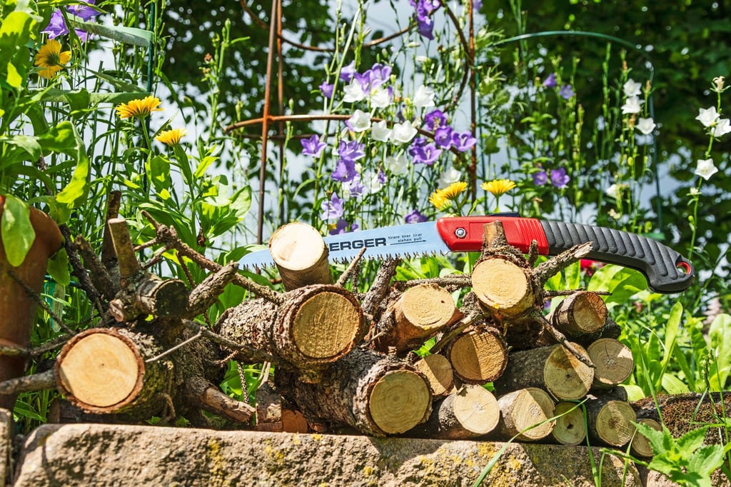Auch mit kleinen Klappsägen lassen sich größere Äste kürzen. Wer nicht zu viele davon im Garten hat, ist mit den handlichen Modellen gut bedient, so die Zeitschrift „Selbst ist der Mann“ nach einem Praxistest.