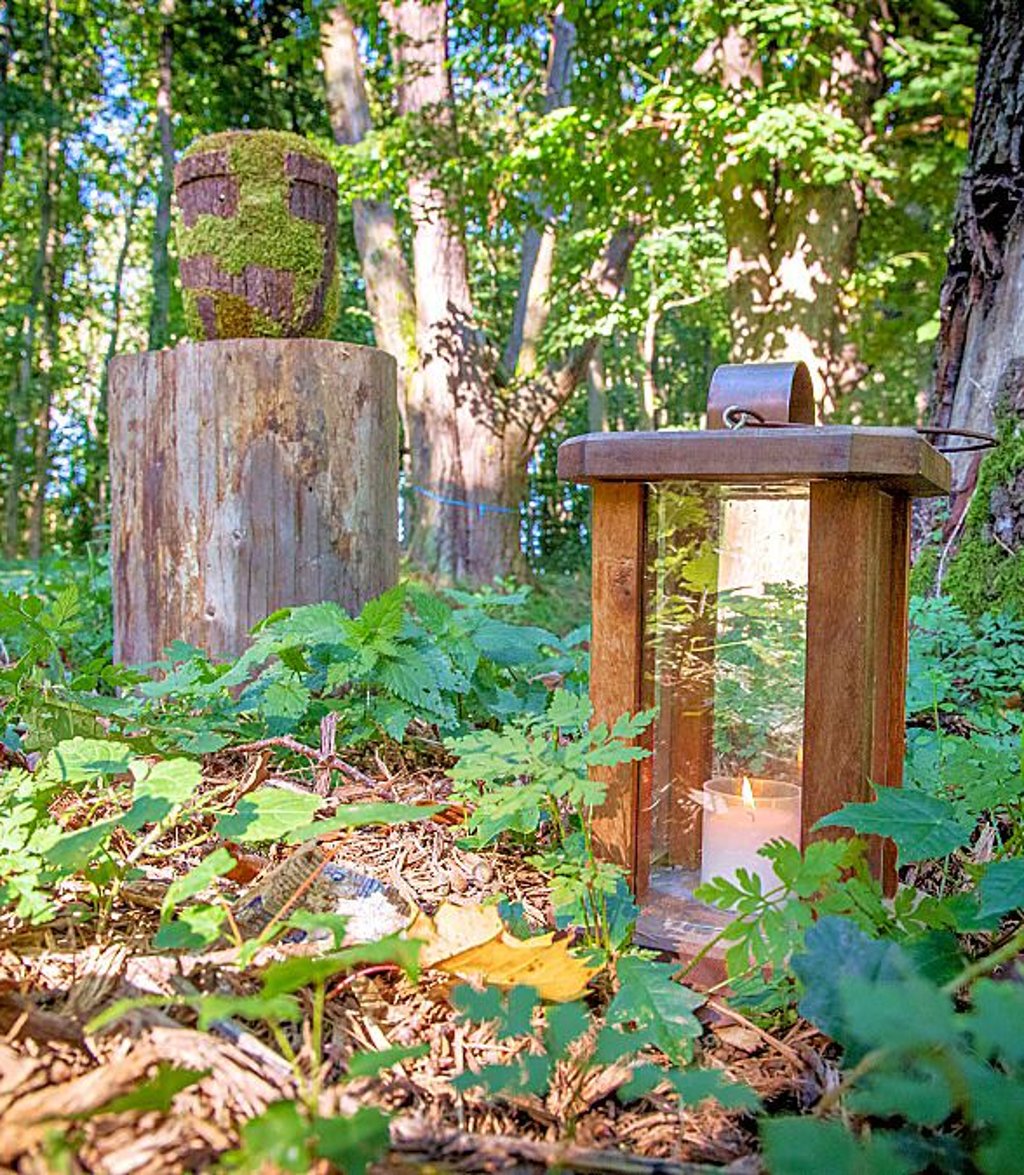 Mit dem „Ruheforst Marienthal“, der in Markus Feußners Wald liegt, wird den Bewohnern in der Finne-Region eine neue Bestattungsform eröffnet.