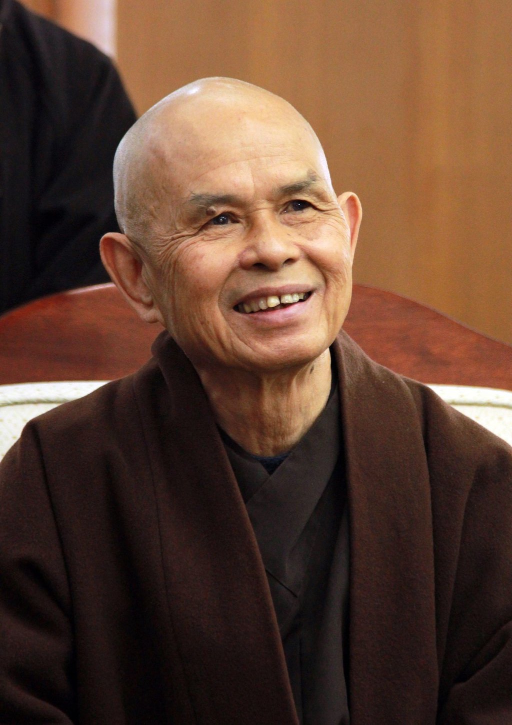 Der Zen-Meister und Friedensaktivist Thich Nhat Hanh(2013).