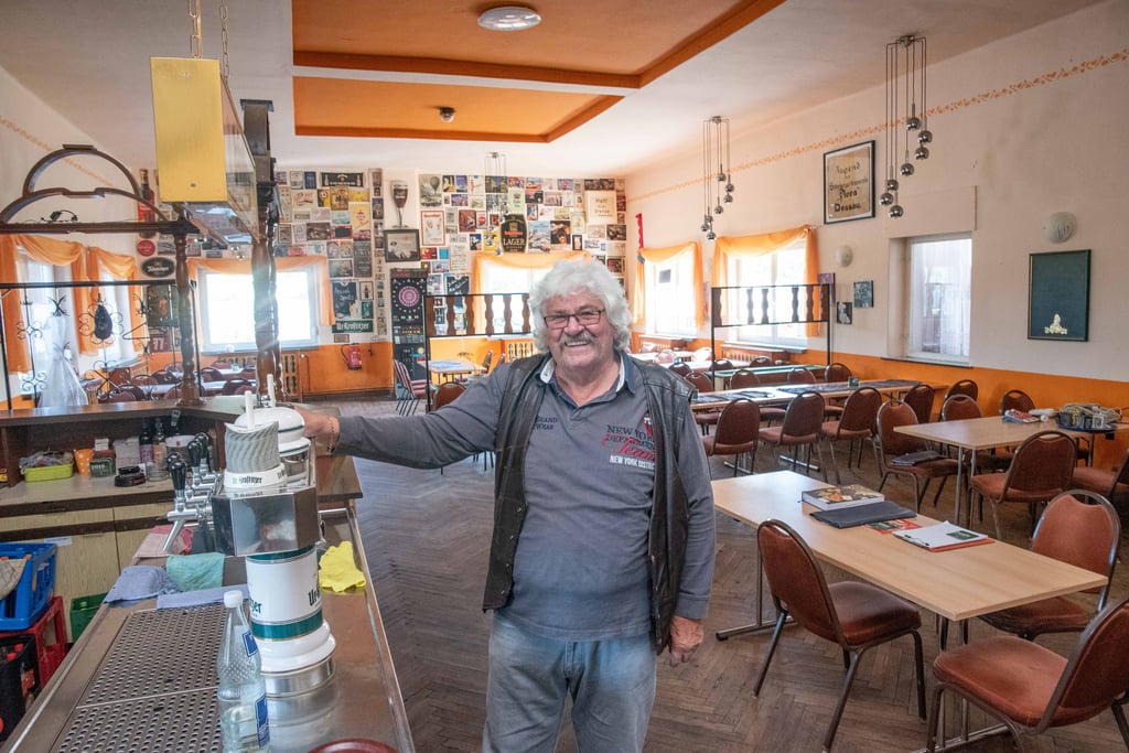 Vereinschef Bernd Geyer sucht händeringend einen neuen Pächter.