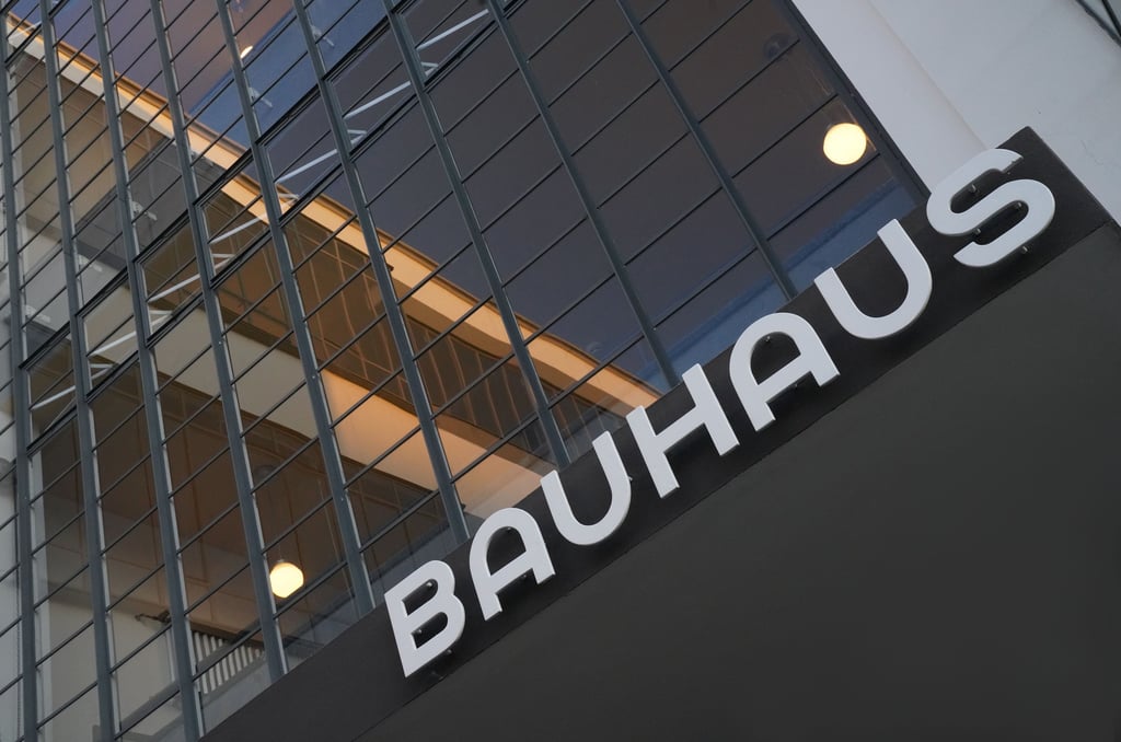 Das Bauhaus in Dessau.