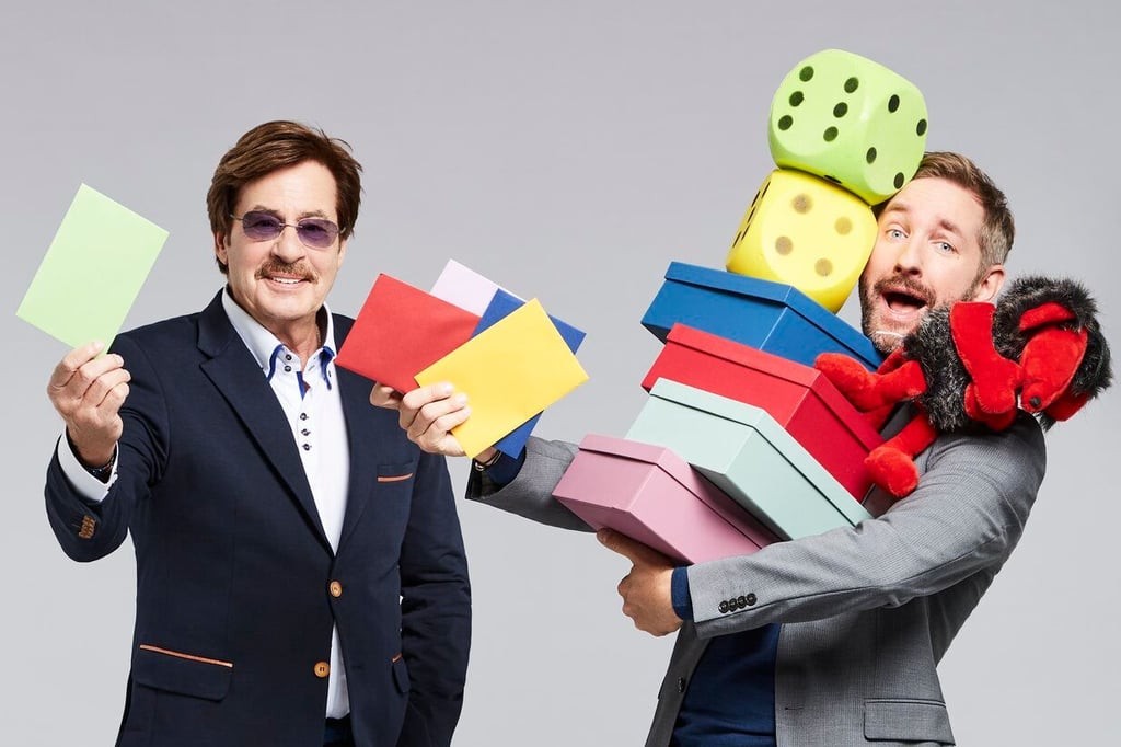Jörg Draeger und Daniel Boschmann präsentieren „Geh aufs Ganze!" diesen Herbst auf Sat.1.