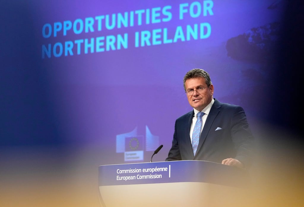 Maros Sefcovic ist der EU-Brexit-Beauftragte.