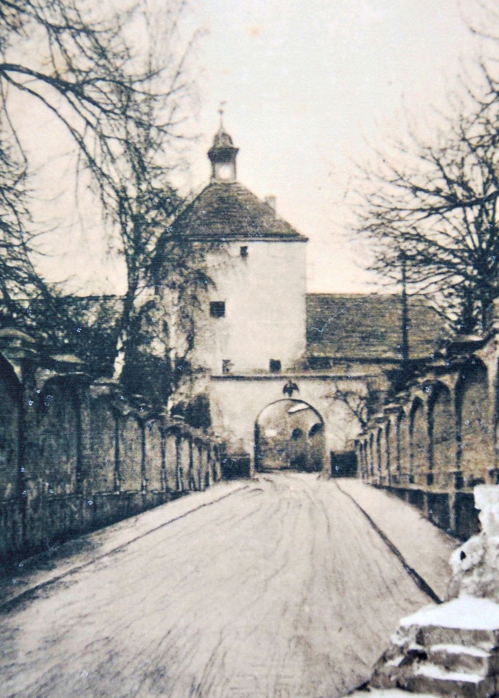 Dieses Bild von der noch nicht zerstörten Rosenburg war Vorlage des jüngsten Heimaträtsels.