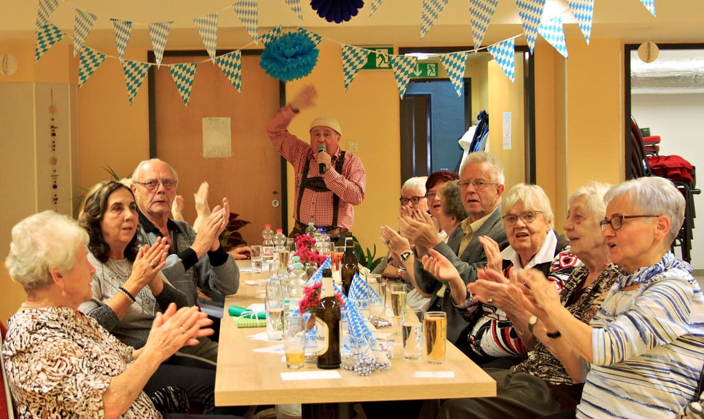 Gute Laune hatten die Senioren in Barleben.