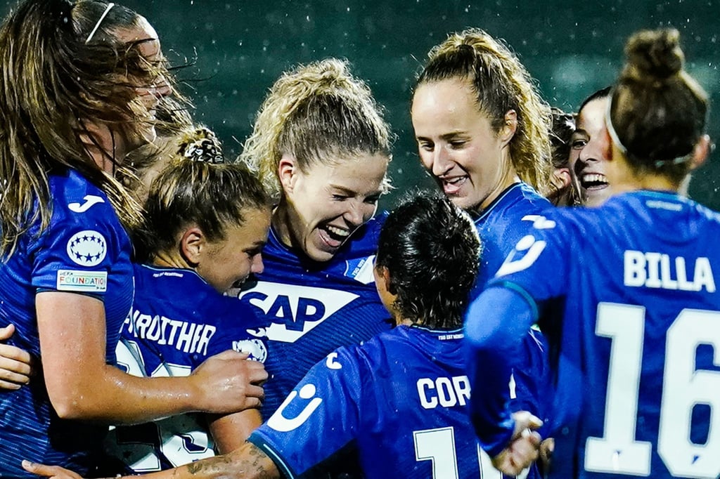 Die TSG-Frauen starteten mit einem Sieg in die Champions League.