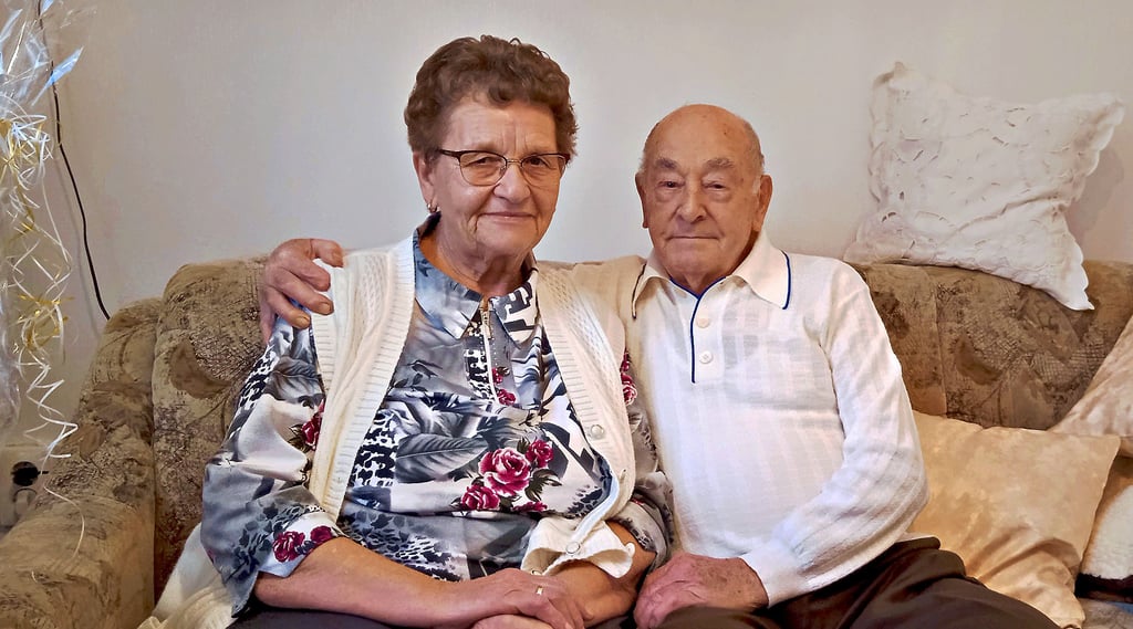 Gisela und Günter Erbrecht sind seit 65 Jahren ein Ehepaar.