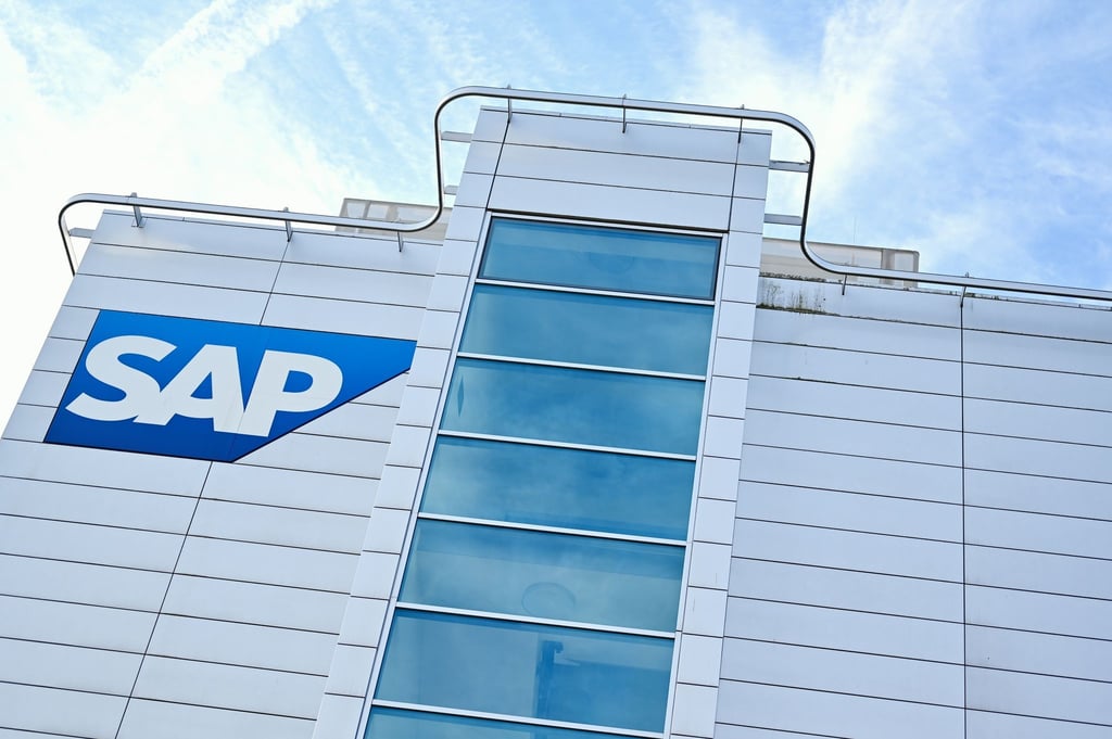 Gute Zahlen: Europas größter Softwarehersteller SAP erhöht den Geschäftsausblick.