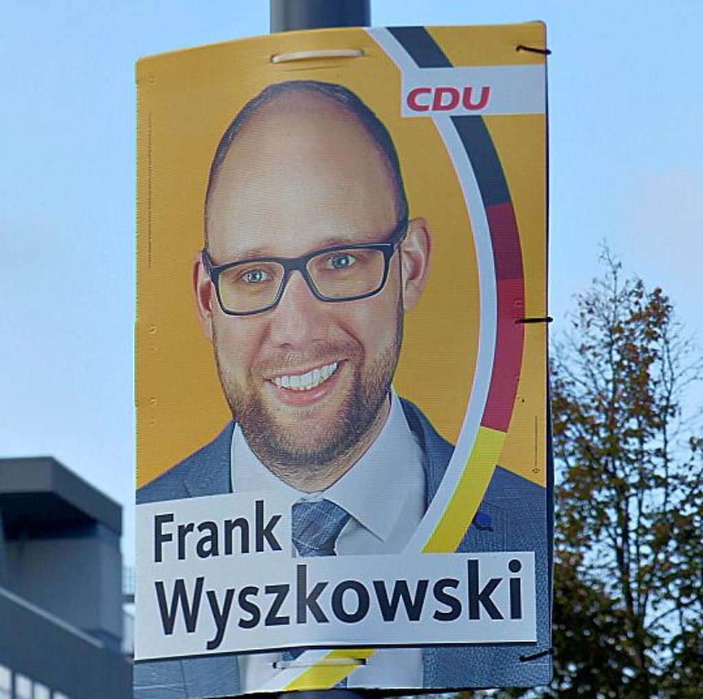 CDU-Plakat in Greppin