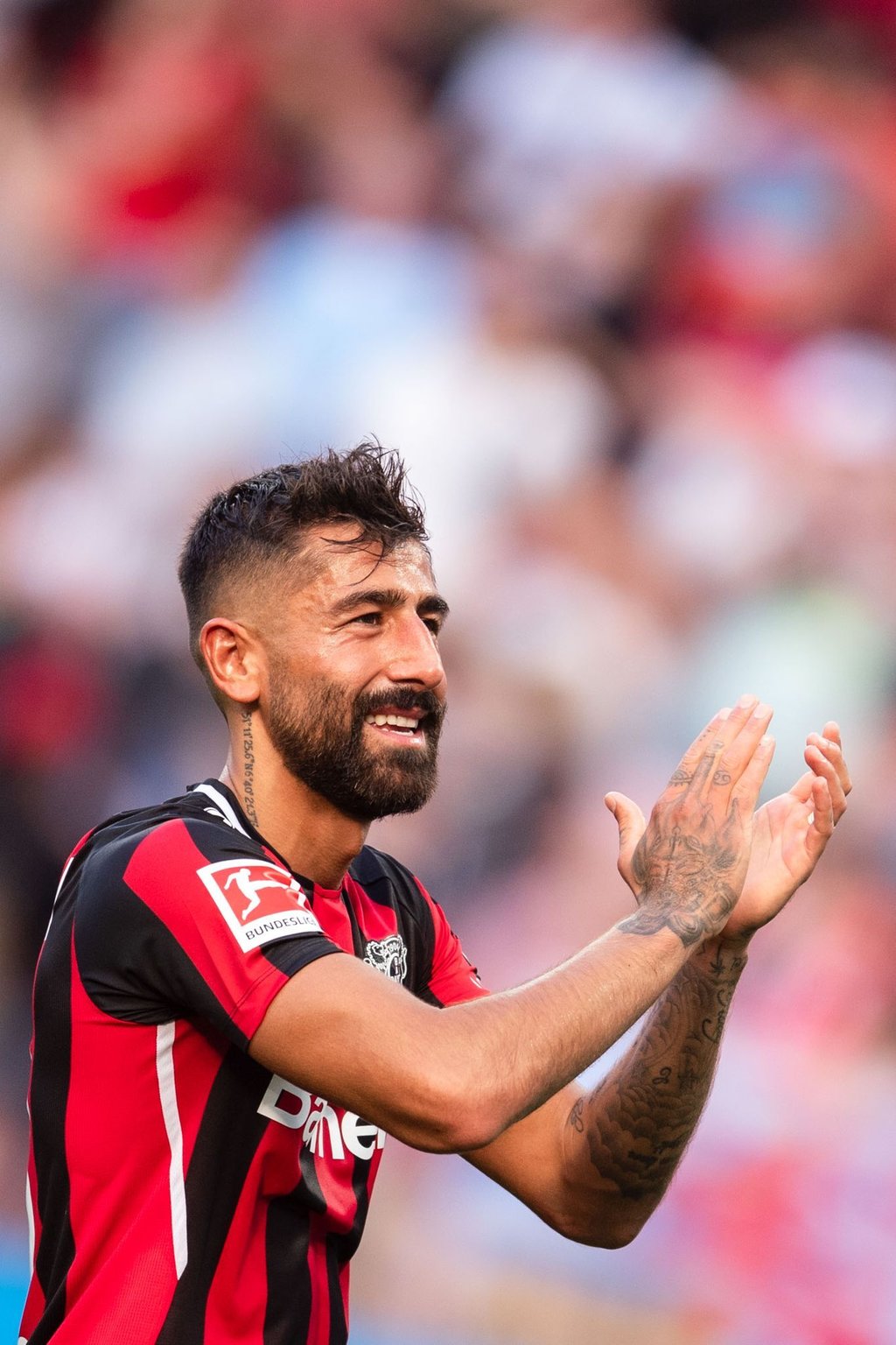 Lobt die Entwicklung der Mannschaft durch Leverkusens Trainer Gerardo Seoane: Kerem Demirbey.