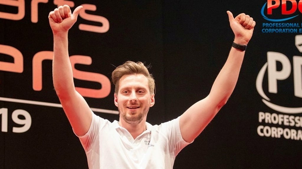 Florian Hempel sorgte bei der Darts-EM für eine kleine Sensation.