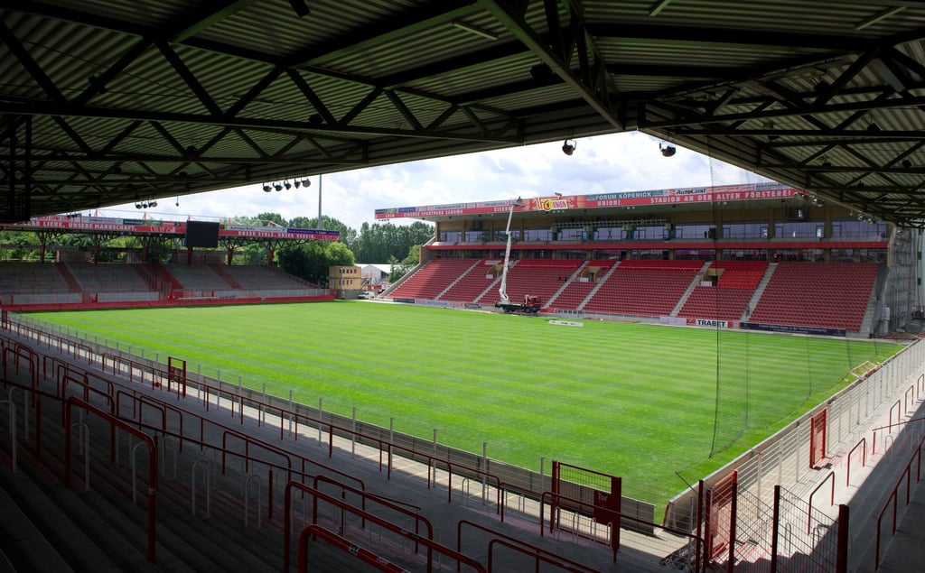 Das Stadion des 1. FC Union Berlin, Alte Försterei.
