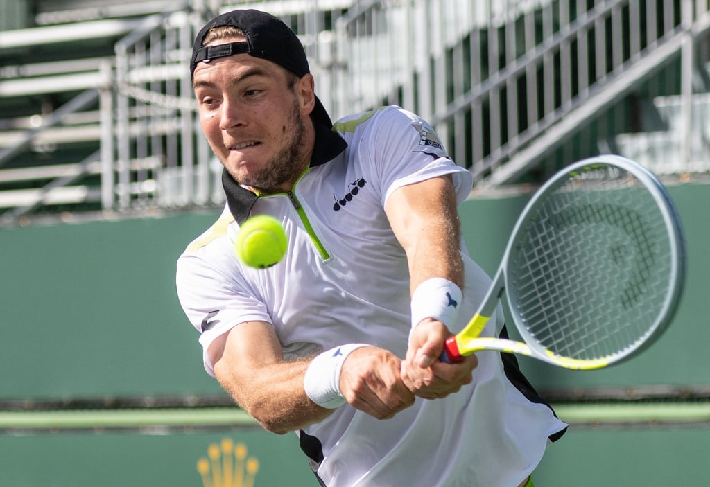 Tennis-Profi Jan-Lennard Struff spielt in die zweite Runde.