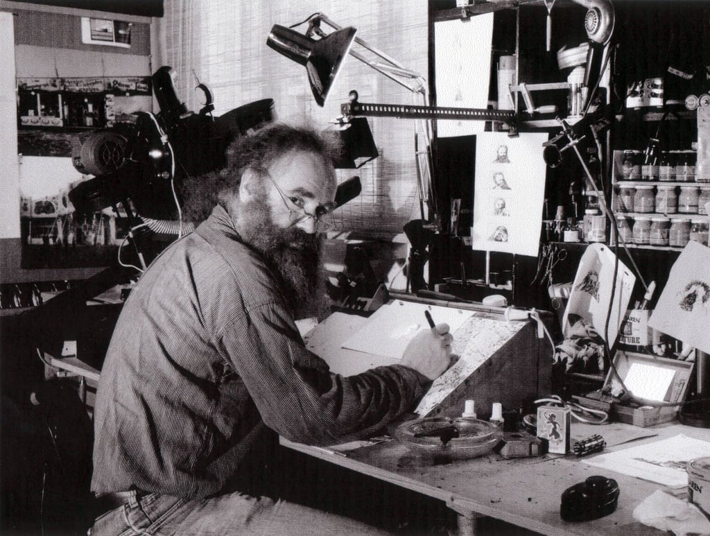 Der Filmemacher Helmut Herbst (Anfang der 80er Jahre).
