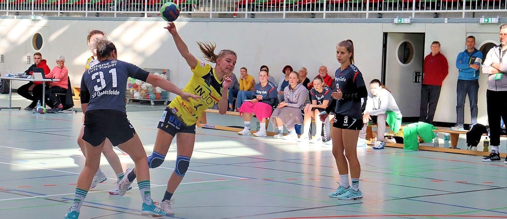 Lara Thieme hat den Torreigen eröffnet.