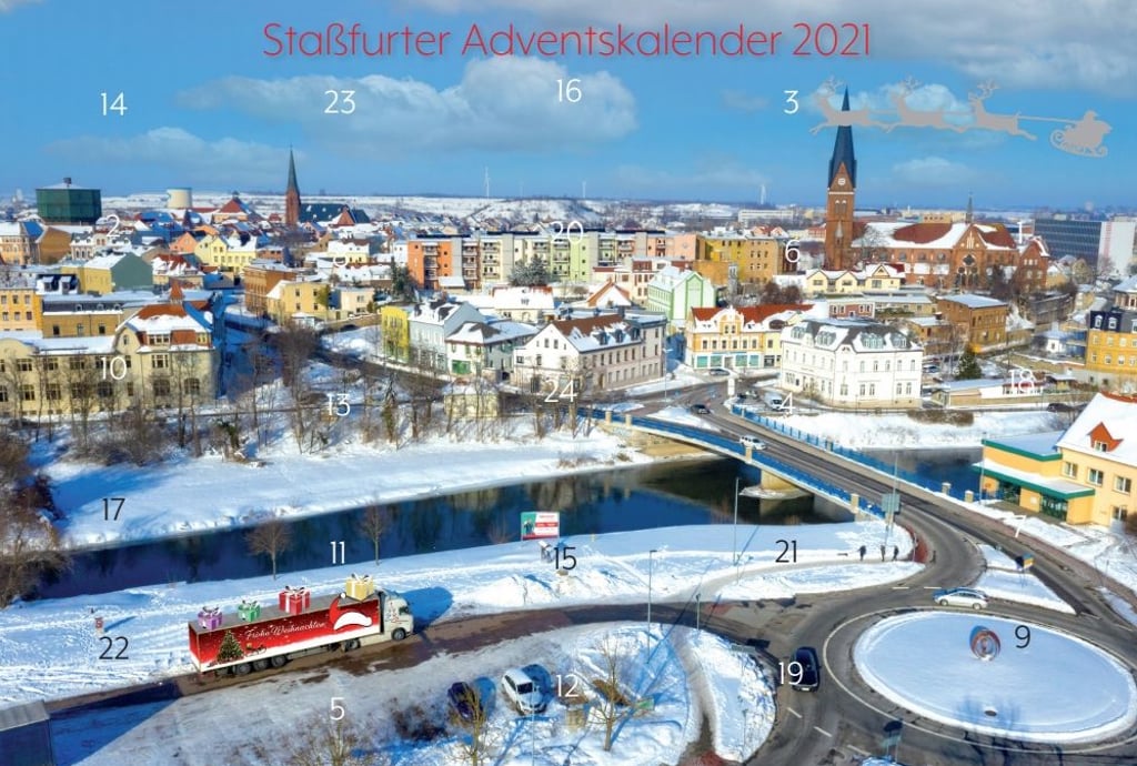 Der Staßfurter Adventskalender 2021 soll ab nächsten Monat bei den hiesigen Gewerbetreibenden zu haben sein.