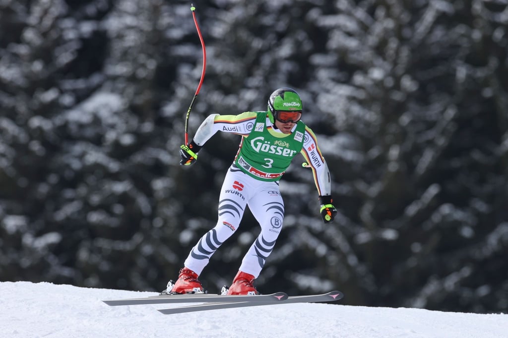Erreichte im Super G in Saalbach die Top Ten: Andreas Sander.