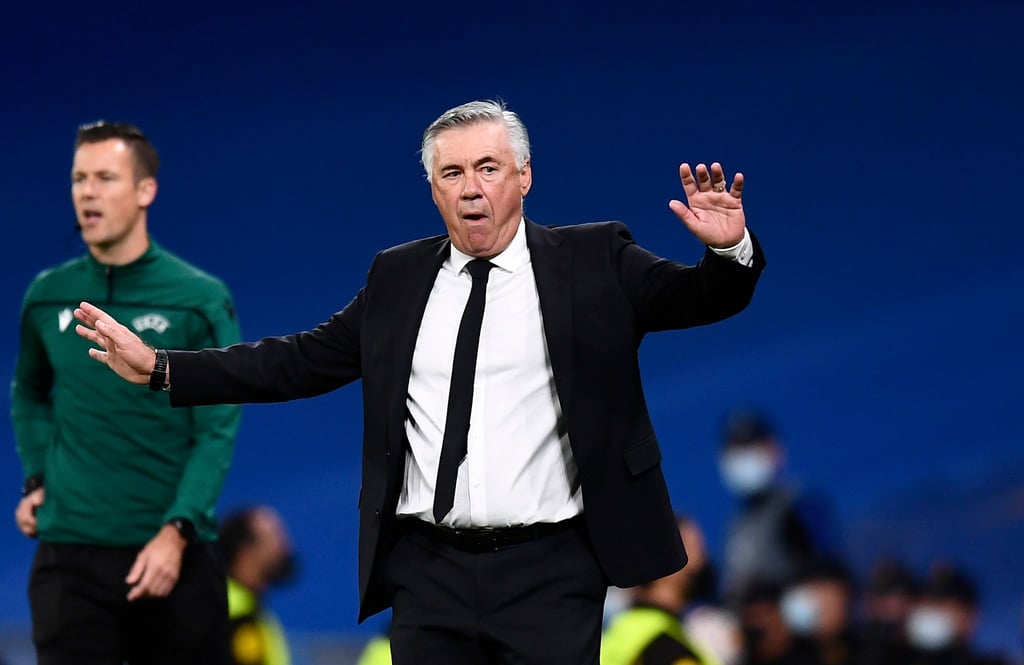 Real-Trainer Carlo Ancelotti war bedient.