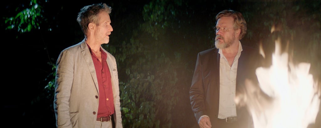 Malte Klingsor (Ulrich Matthes, l) und Patrick Laubenstein (Justus von Dohnanyi).