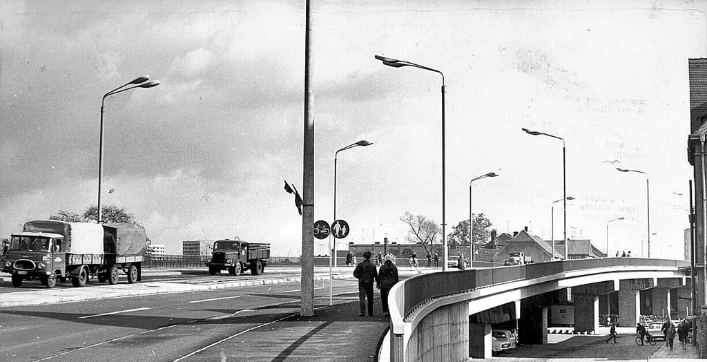 Die Brauereibrücke wurde 1971 für den Verkehr freigegeben.