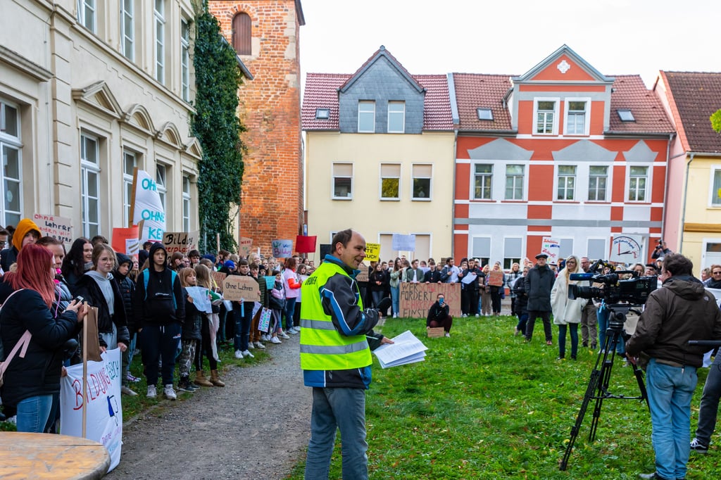 Das Interesse an der Demo war groß.