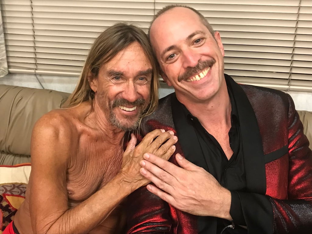 Musiker Iggy Pop (l) und Gitarrist Matt Sweeney. Das Album „I’ll Be Your Mirror: A Tribute to the Velvet Underground and Nico“ erscheint am 24.09.2021 über Virgin Music.