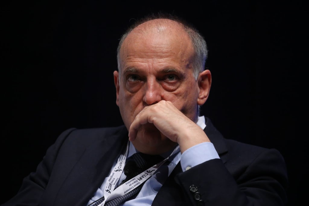 Javier Tebas, Präsident der spanischen Fußball-Liga (La Liga).