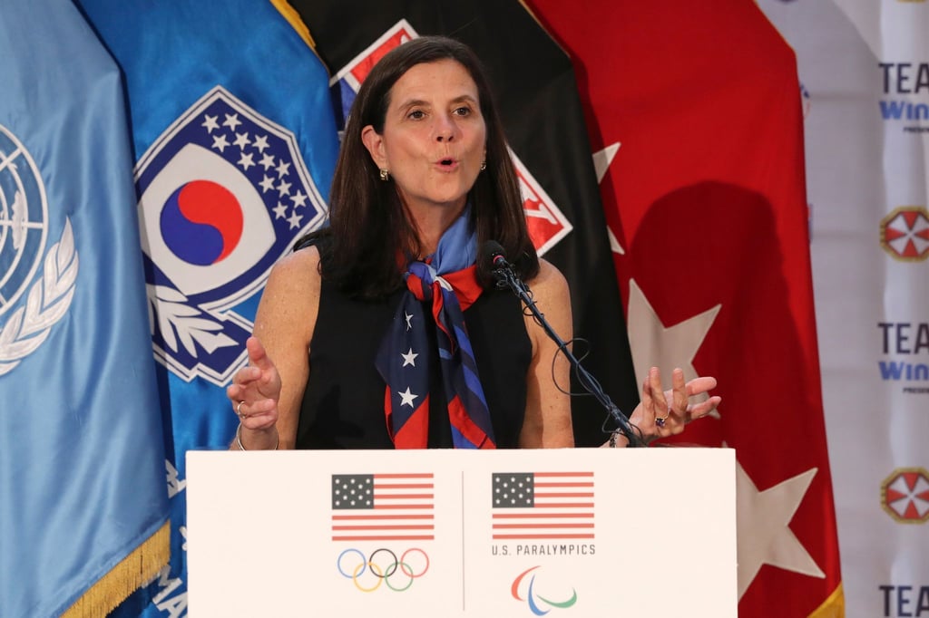 Lisa Baird ist als Chefin der US-Frauenfußball-Profiliga NWSL zurückgetreten.