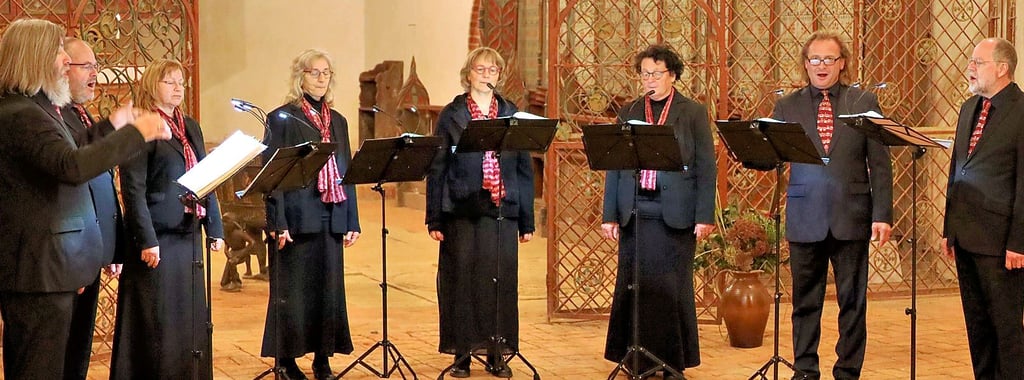Die wohlklingende Gemeinschaft aus Löbau – das Collegium canorum Lobaviense – war am Freitagabend zu Gast in der Marienkirche in Gardelegen.
