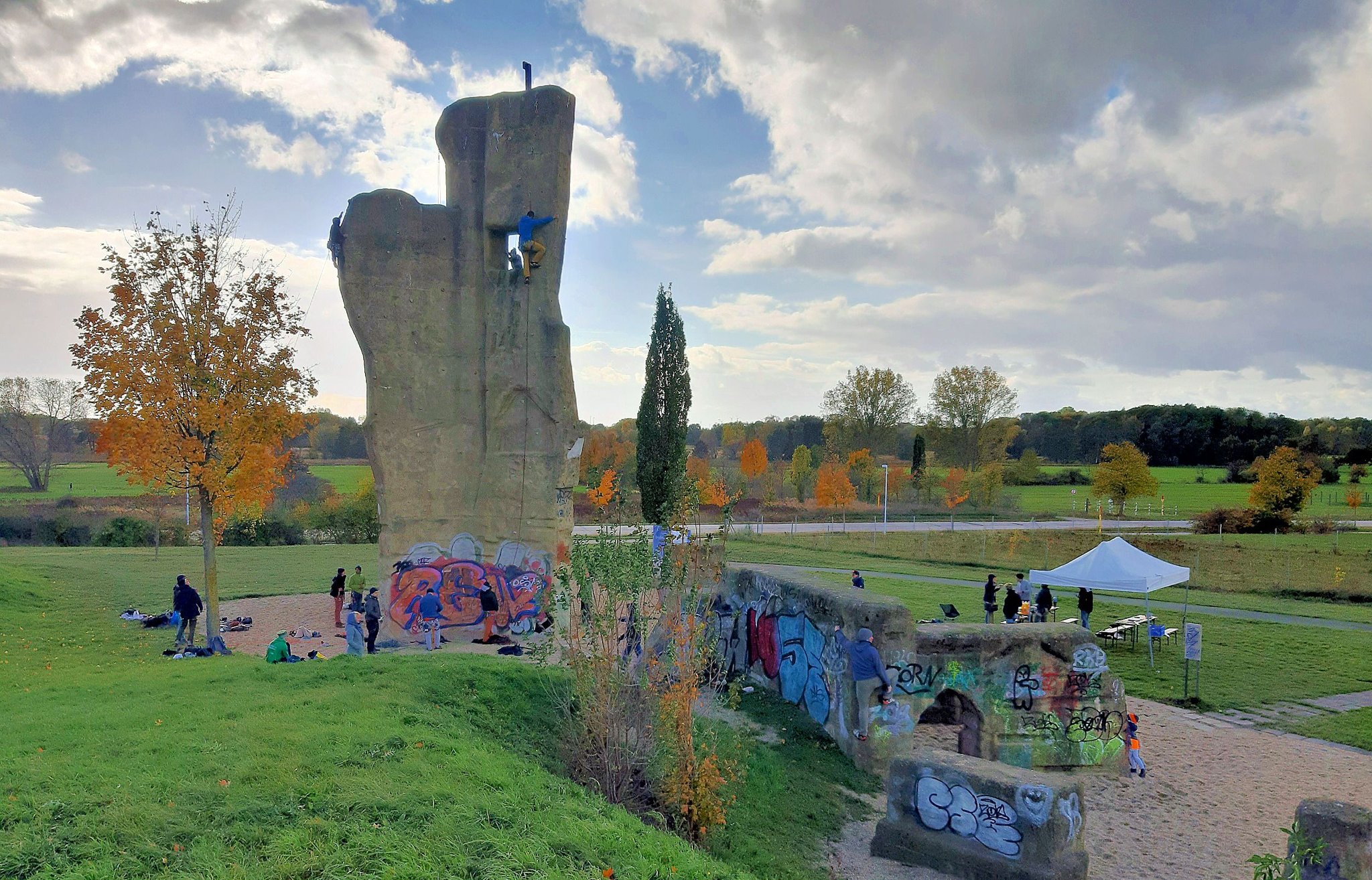 Nach Sanierung Kletterer haben in WolfenNord endlich wieder ein Domizil