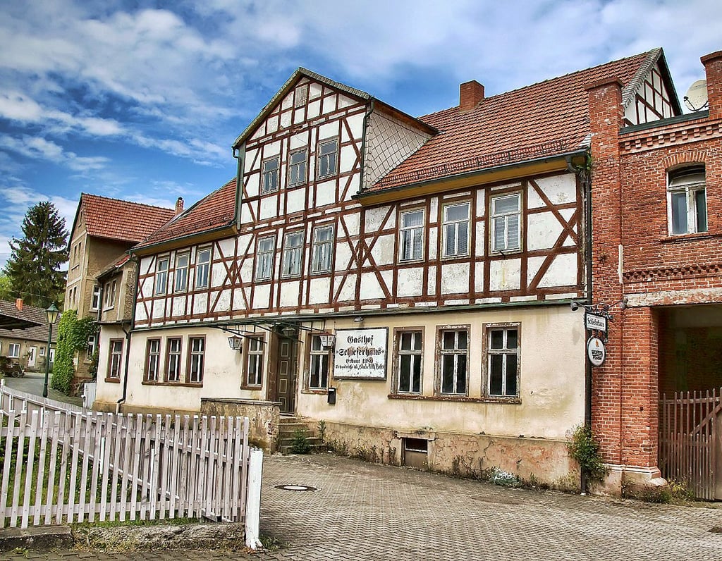 Der Gasthof Schieferhaus in Wippra