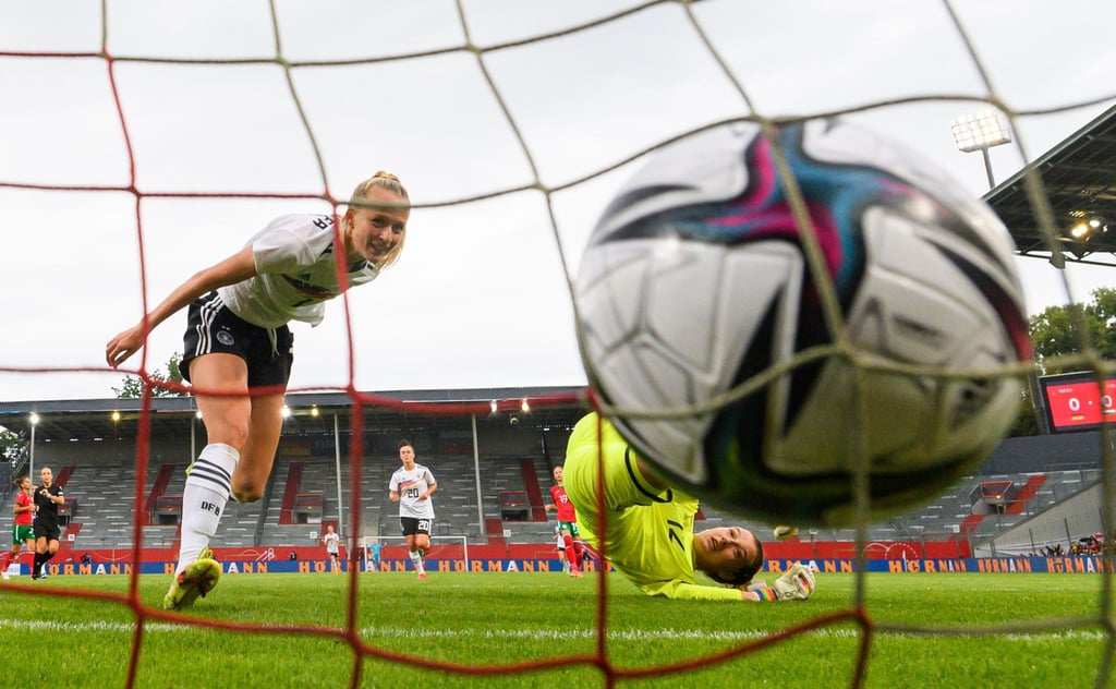 Lea Schüller freut sich auf das nächste Länderspiel.