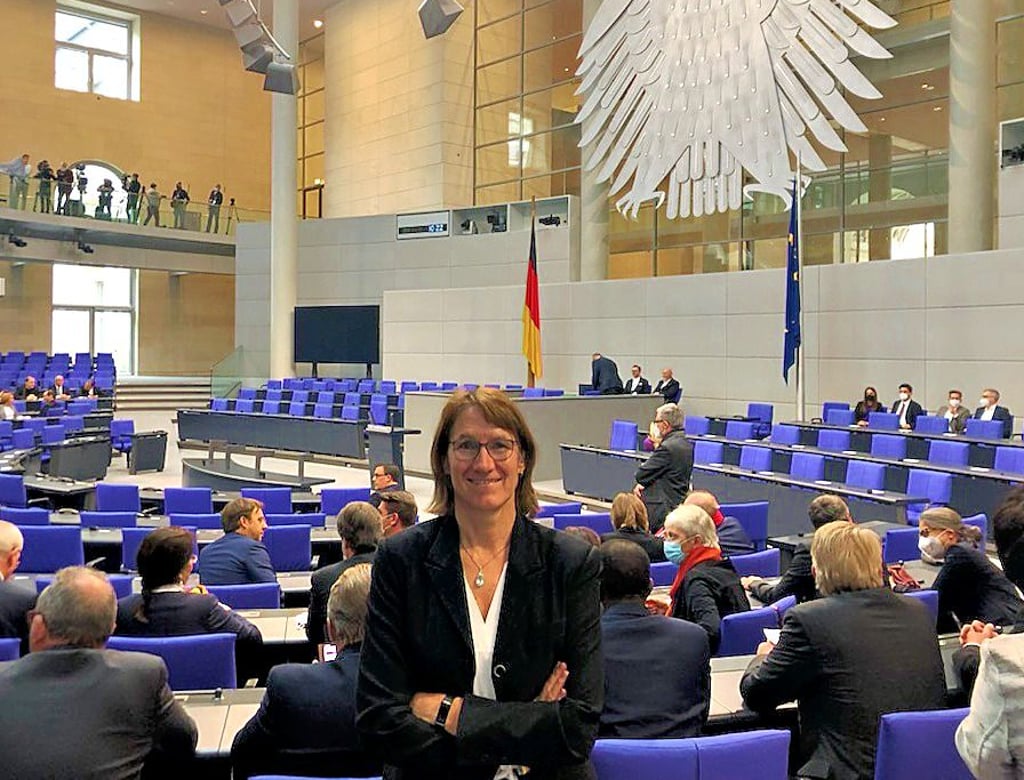 Franziska Kersten holte für die SPD das Direktmandat im Wahlkreis Börde-Jerichower Land. Am Dienstag war sie bei der konstituierenden Sitzung im Bundestag.